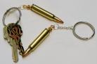 Bullet Key Chain with 5.56(223) Ammo Shell Casing